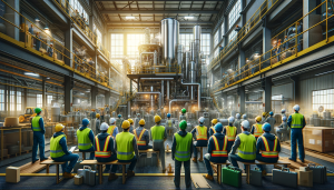 Endüstriyel üretim sırasında potansiyel risklerin tehlikeye dönüşmeden, sistemli ve azaltıcı yönde yönetilmesini öğretmeyi hedeflemektedir.